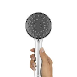 Baño ducha cromada hidromasaje terapéutico
