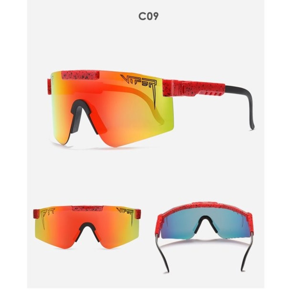 Gafas polarizadas protección UV Viper C09 Rojo