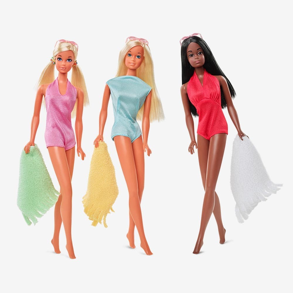 Malibu Barbie 1971 Set de Regalo Malibu Barbie 1971 Set de Regalo