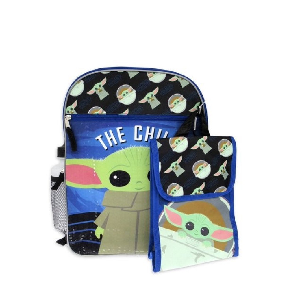 Combo escolar Morral Cartuchera Baby Yoda