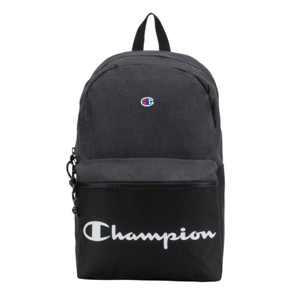 Morral logo Champion - Negro