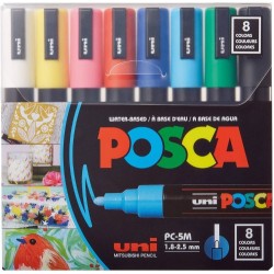 Posca Set 8 marcadores de pintura acrílica