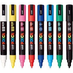 Posca Set 8 marcadores de pintura acrílica