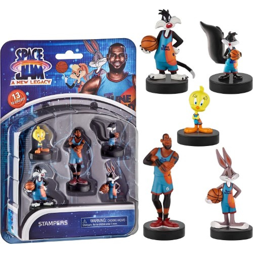 Space Jam set 5 figuras estampadores