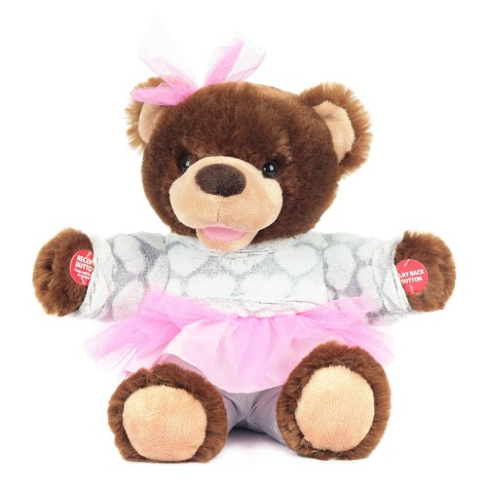 Oso de peluche para grabar mensaje y regalar