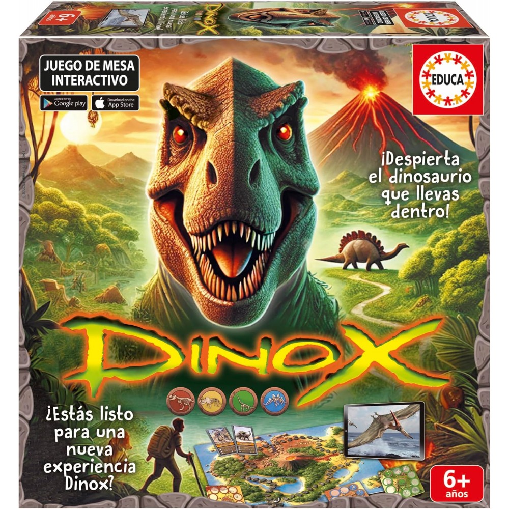 Educa DINOX juego de mesa interactivo