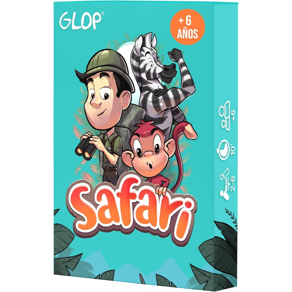 Glop Safari juego de cartas