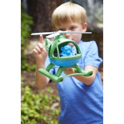 Green Toys helicóptero juguete hecho con plástico reciclado verde Green Toys helicóptero juguete hecho con plástico reciclado verde