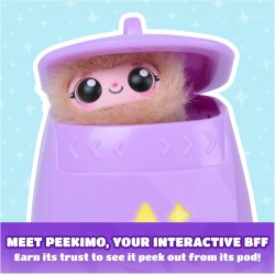 Peekimo peluche mini bbf portátil morado
