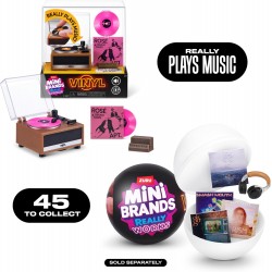 MINI BRANDS Really Works Mini Tocadiscos Serie 1 MINI BRANDS Really Works Mini Tocadiscos Serie 1