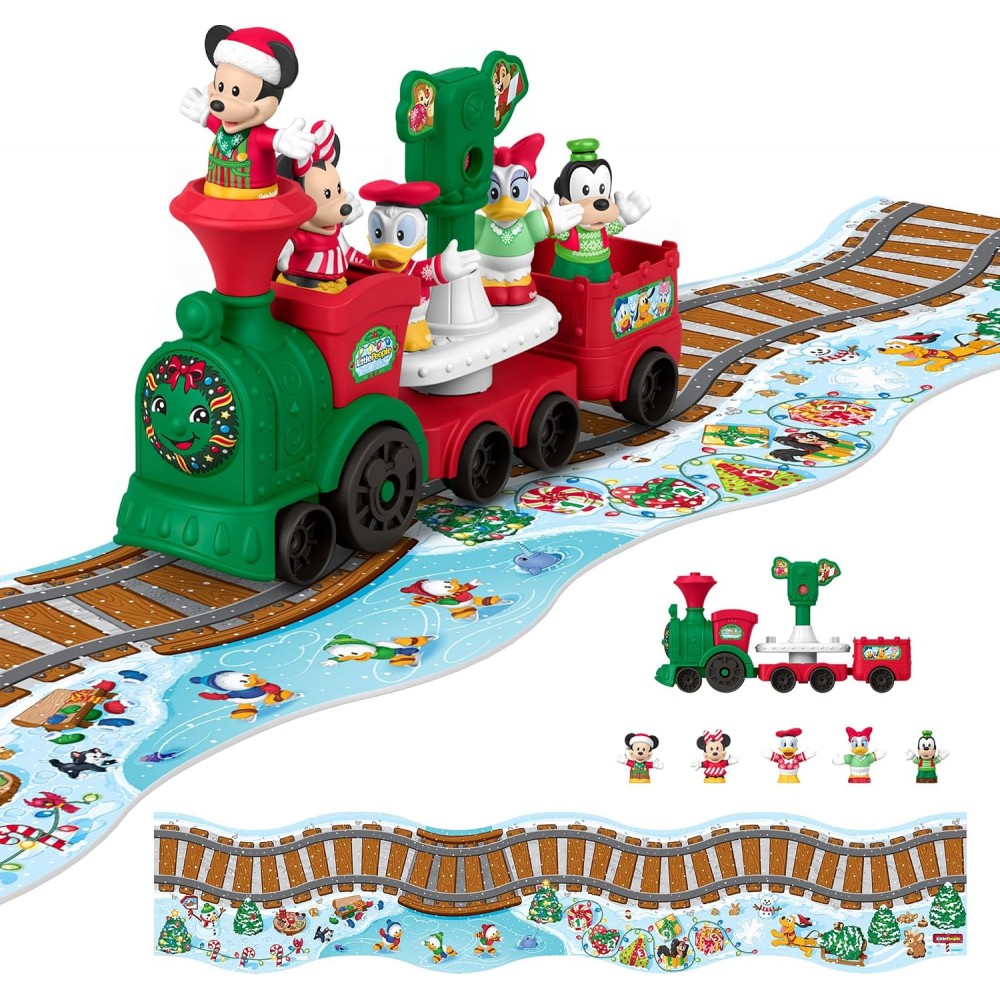 Fisher-Price Little People tren musical de Disney Jr JMT38