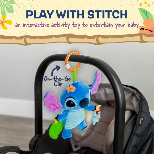 Peluche de Stitch para bebés con actividades - vista alternativa