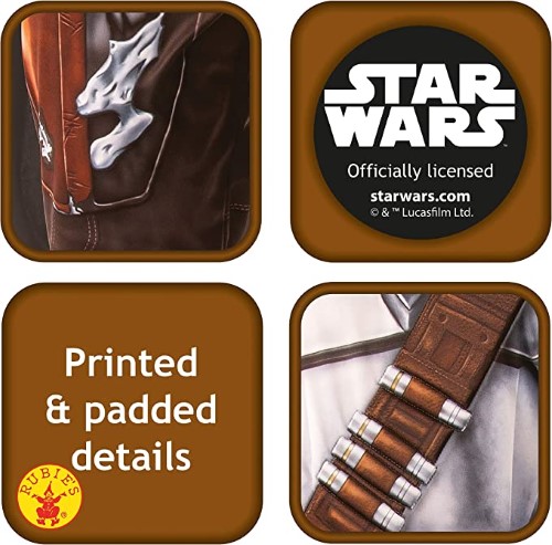 Mandalorian disfraz de lujo - vista alternativa