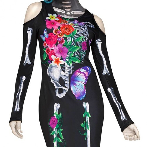 Catrina disfraz de fantasía Día de Muertos - imagen adicional