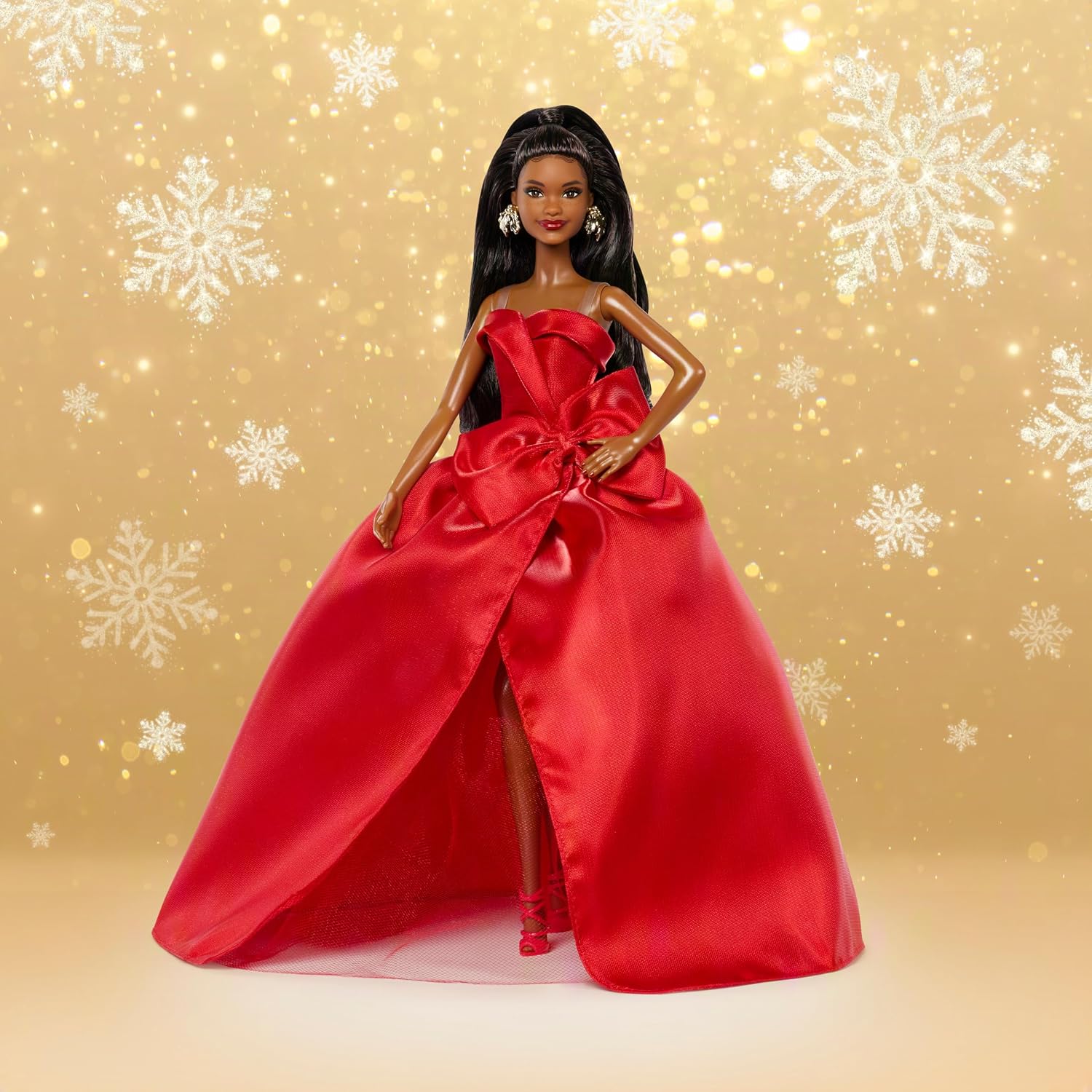 Barbie Signature muñeca 2026 Holiday morena JJX71
