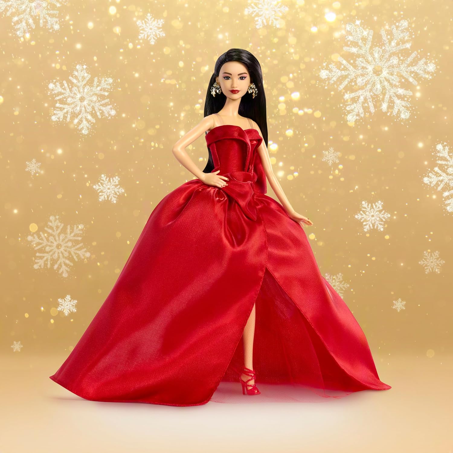 Barbie Signature muñeca 2026 Holiday asiática JJX73