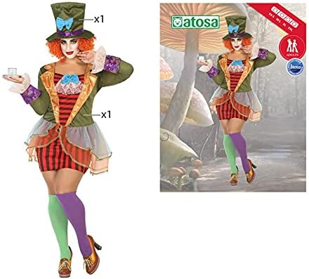 Disfraz Sombrerero Loco para mujer adulta - vista alternativa