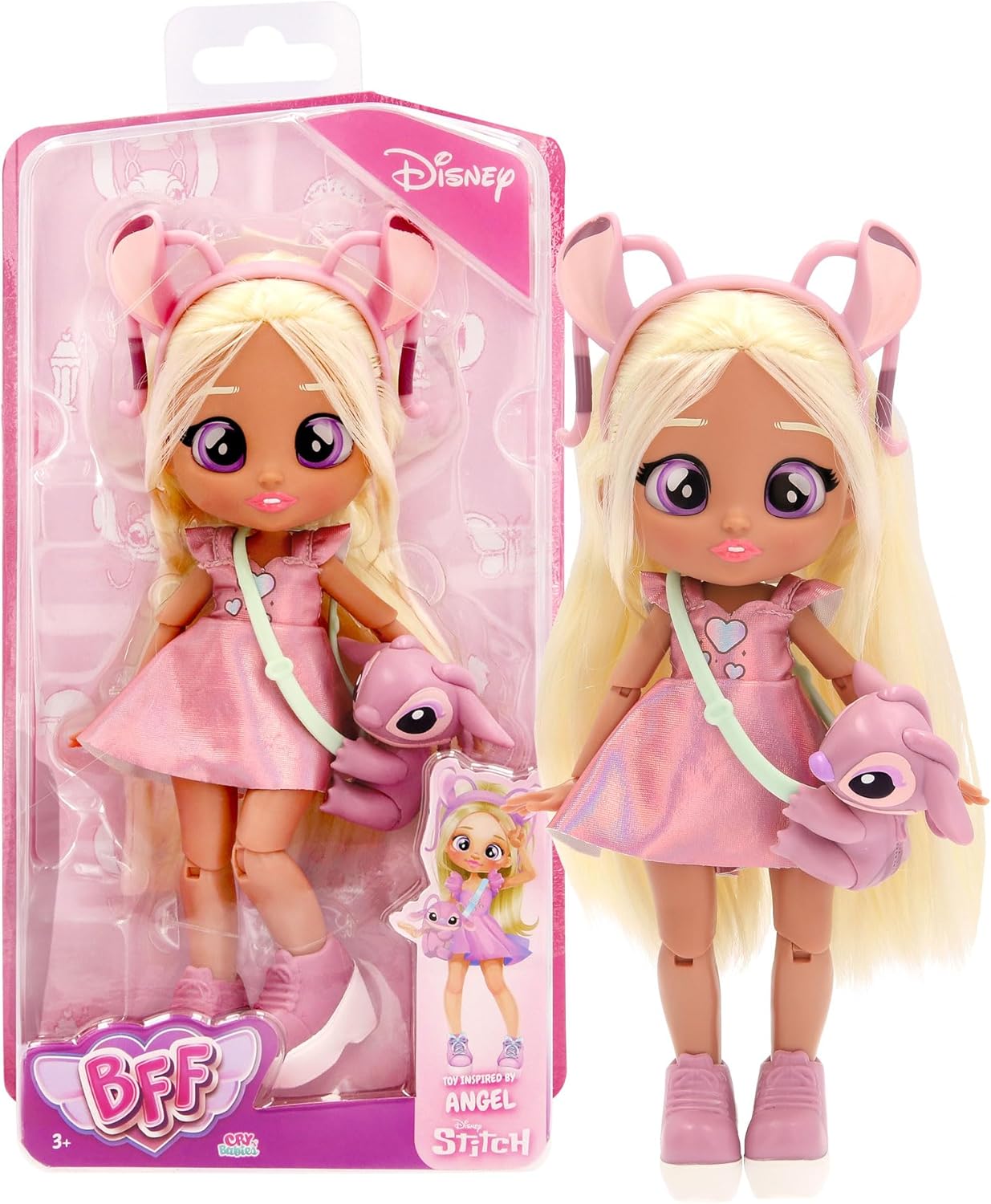 BFF by Crybabies Muñecas Disney Angel