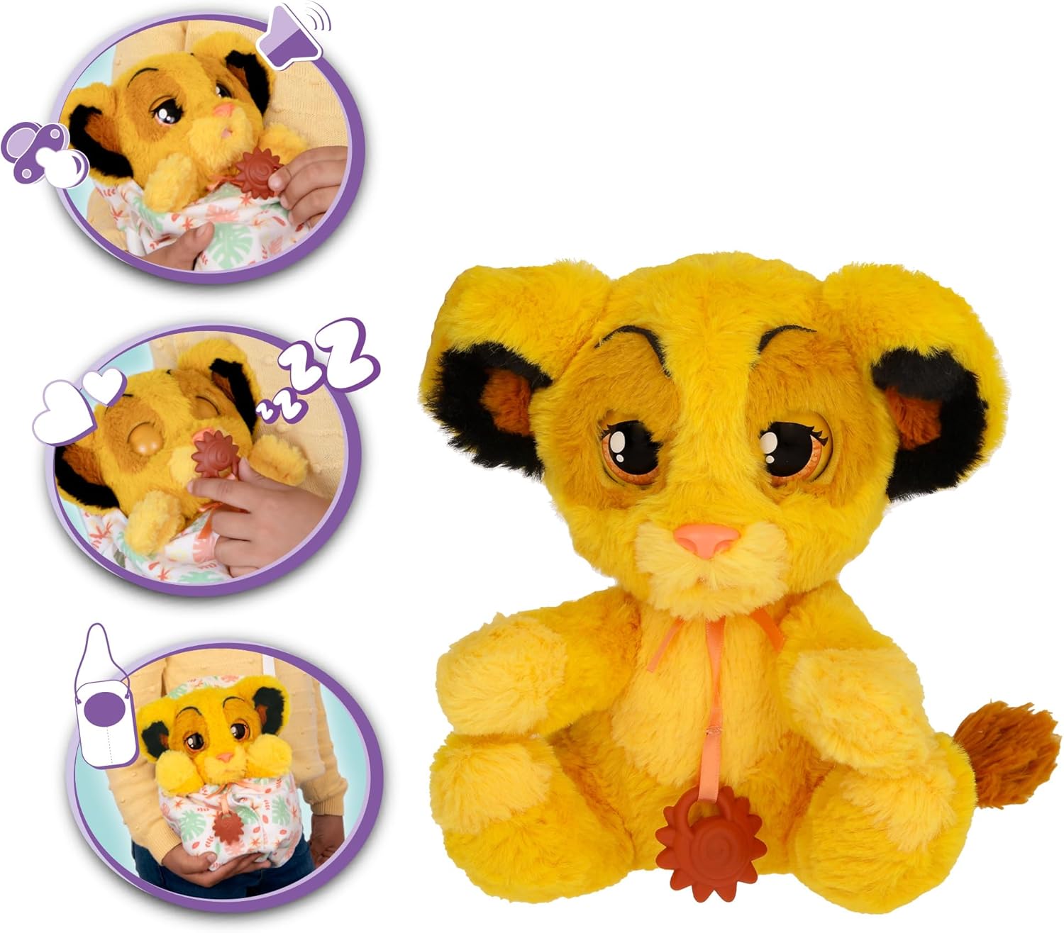 Baby Paws peluche de Simba El Rey León - vista alternativa