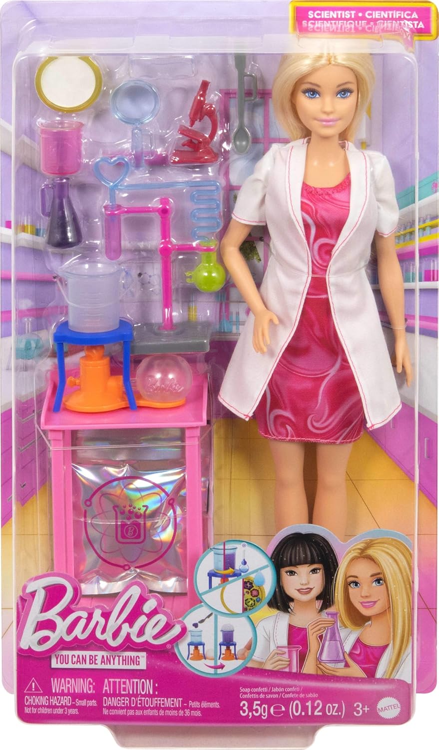 Barbie Científica muñeca con accesorios JCR70 - imagen adicional