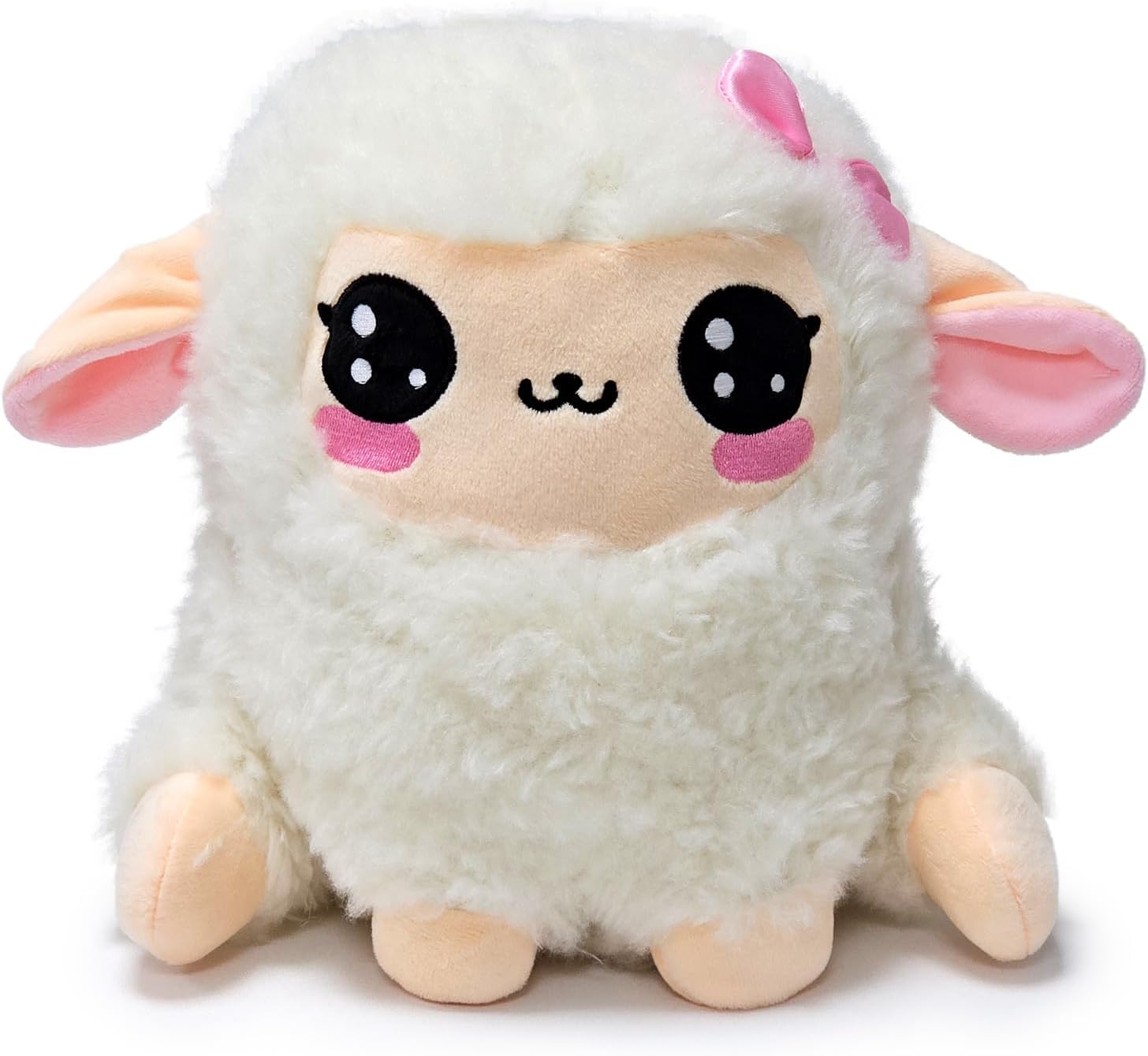 Barrado peluche de oveja Kawaii [Blanco]