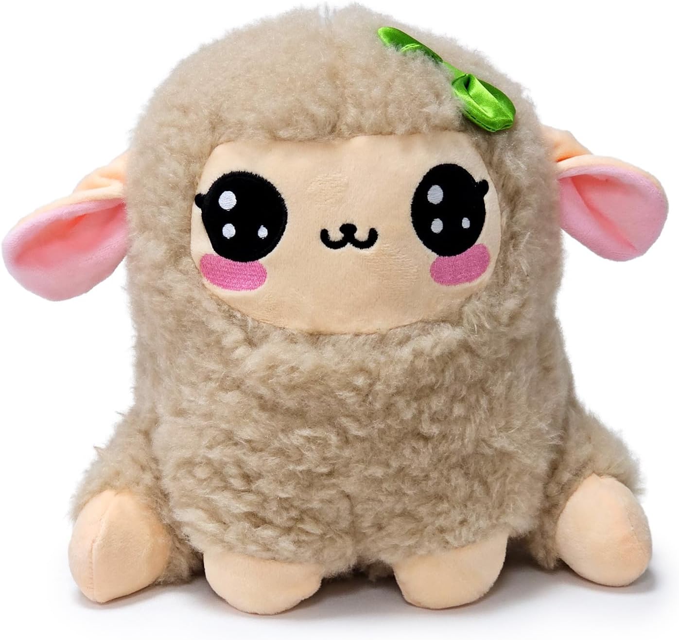 Barrado peluche de oveja Kawaii [Marrón]