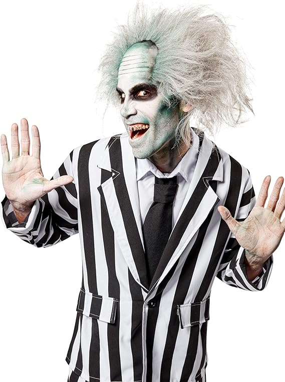 Beetlejuice peluca blanca 51738 - imagen adicional