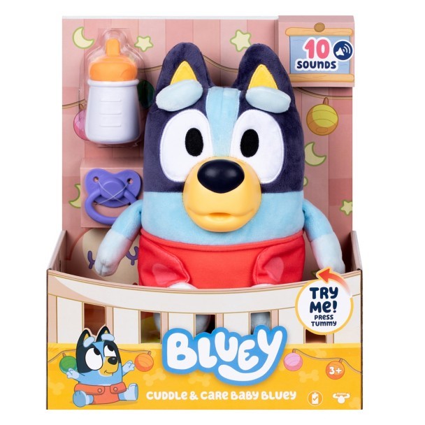 Bluey peluche interactivo de Bluey Bebé cuidaditos - vista alternativa