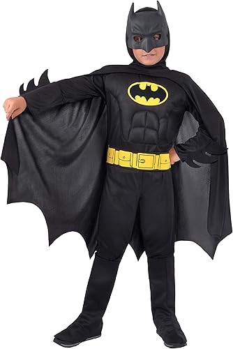 DC Comics Disfraz de Batman Dark Knight para niños