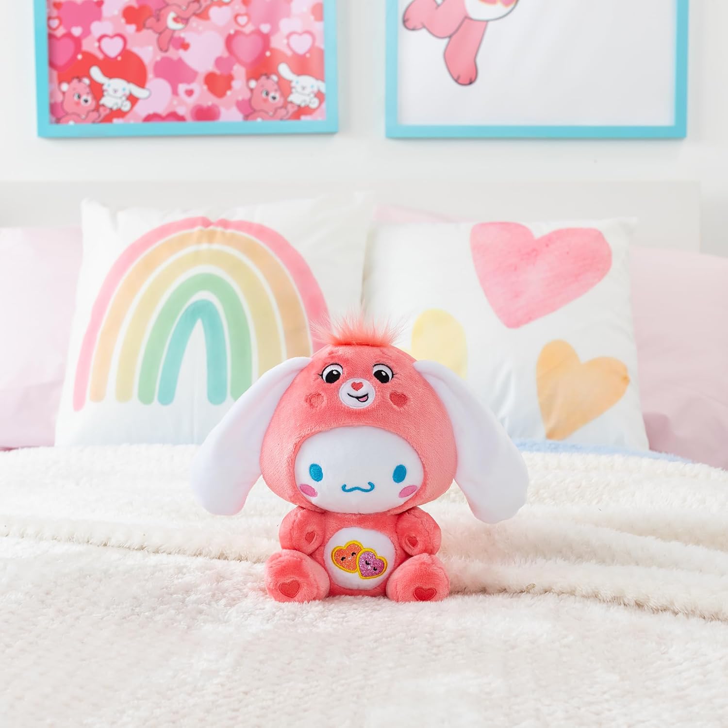 Hello Kitty peluche Cinnamoroll como Love-a-Lot Bear - vista alternativa