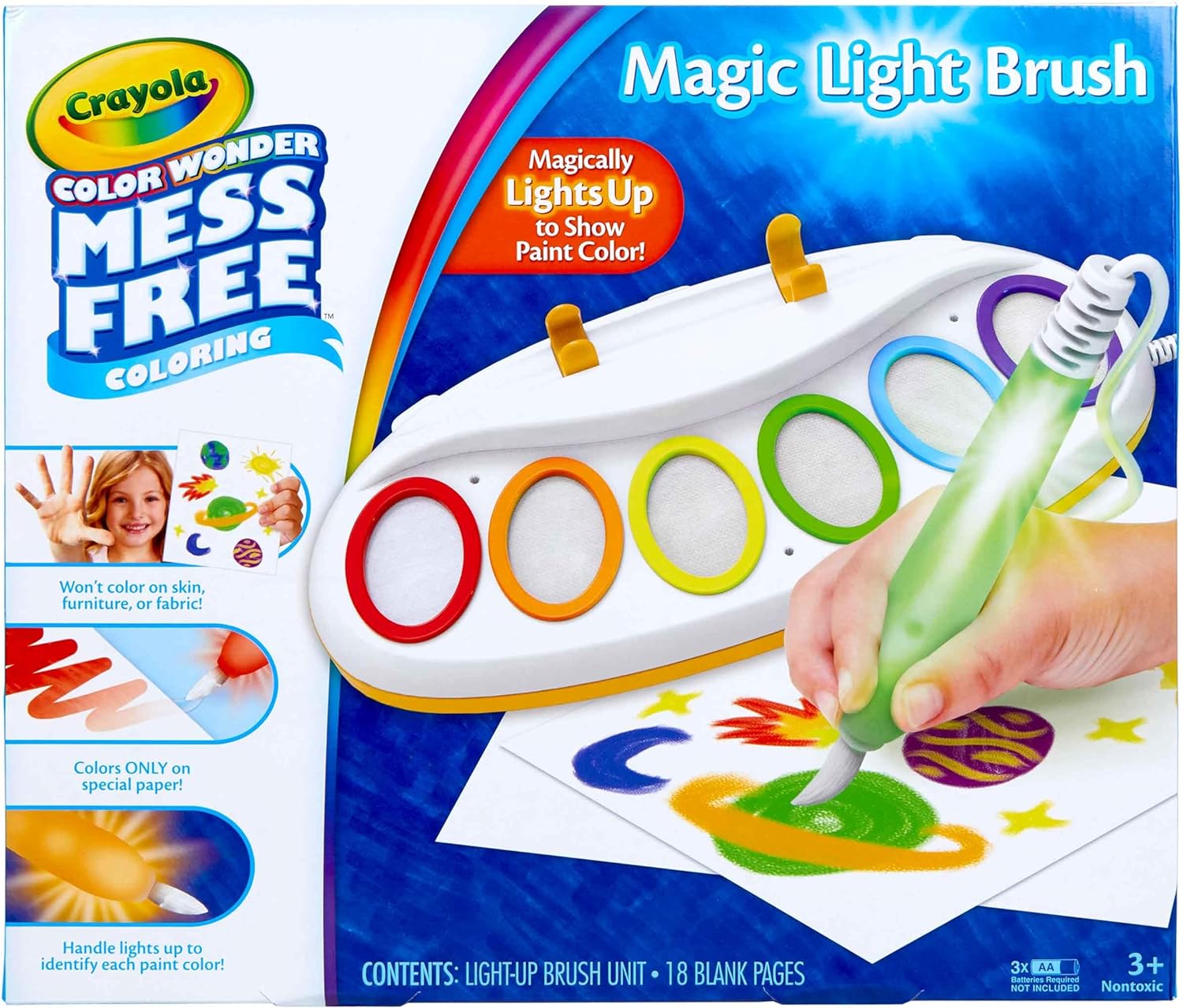 Crayola pincel mágico de luces 757130