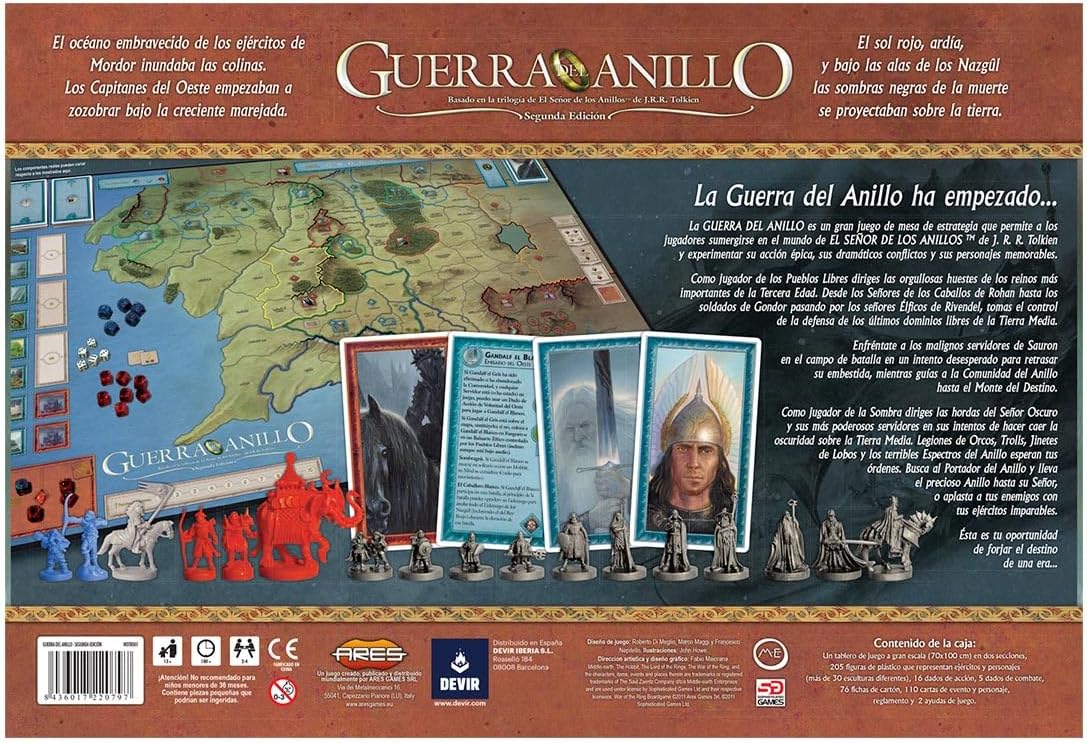 Juego Guerra del Anillo Devir En Español - imagen adicional