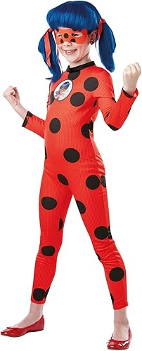 Disfraz de Prodigiosa Ladybug para niñas 822340 Rubies CULTURA GEEK