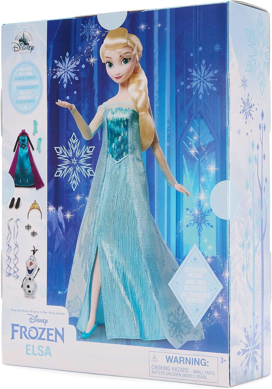 Disney Princesas muñeca oficial de Elsa Disney Store - vista alternativa