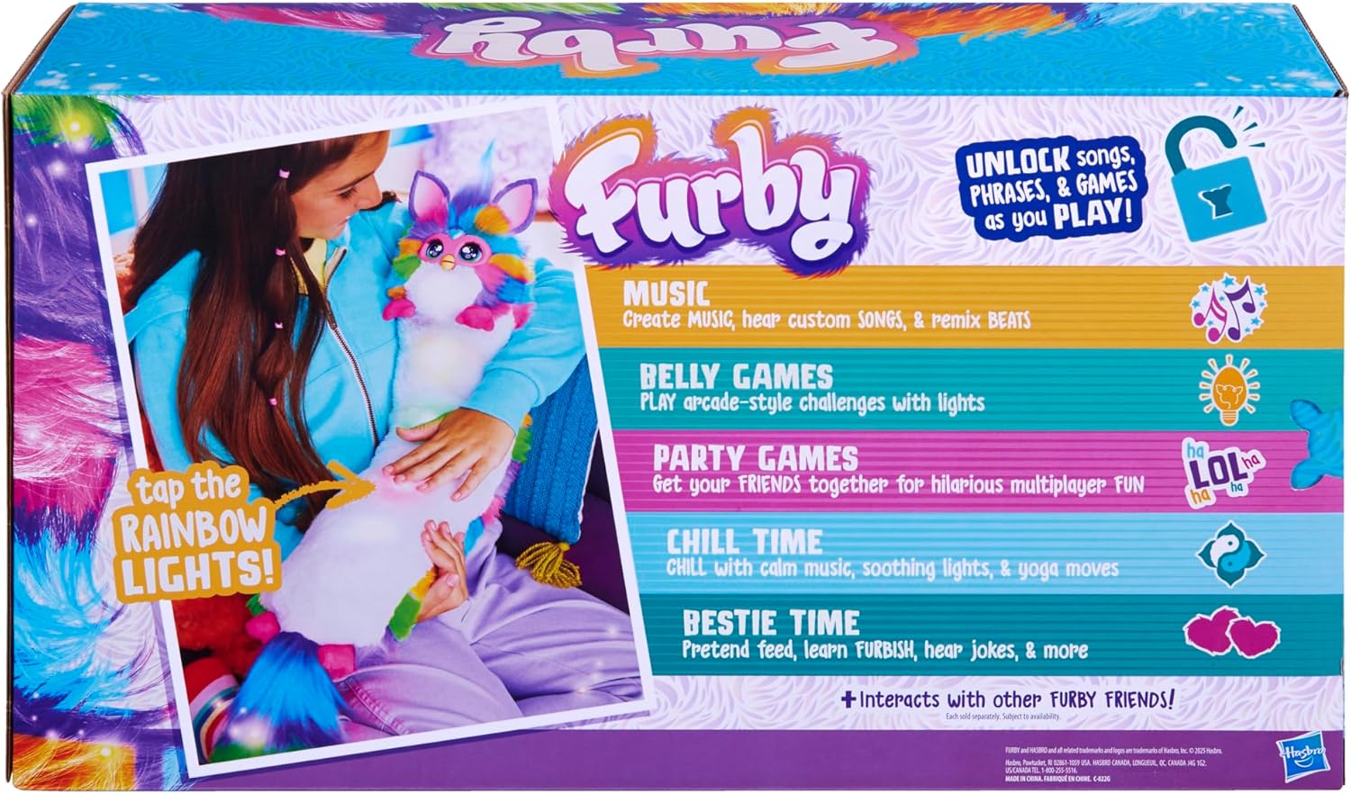 Furby DJ FURBY Neon Star G1696 - imagen adicional
