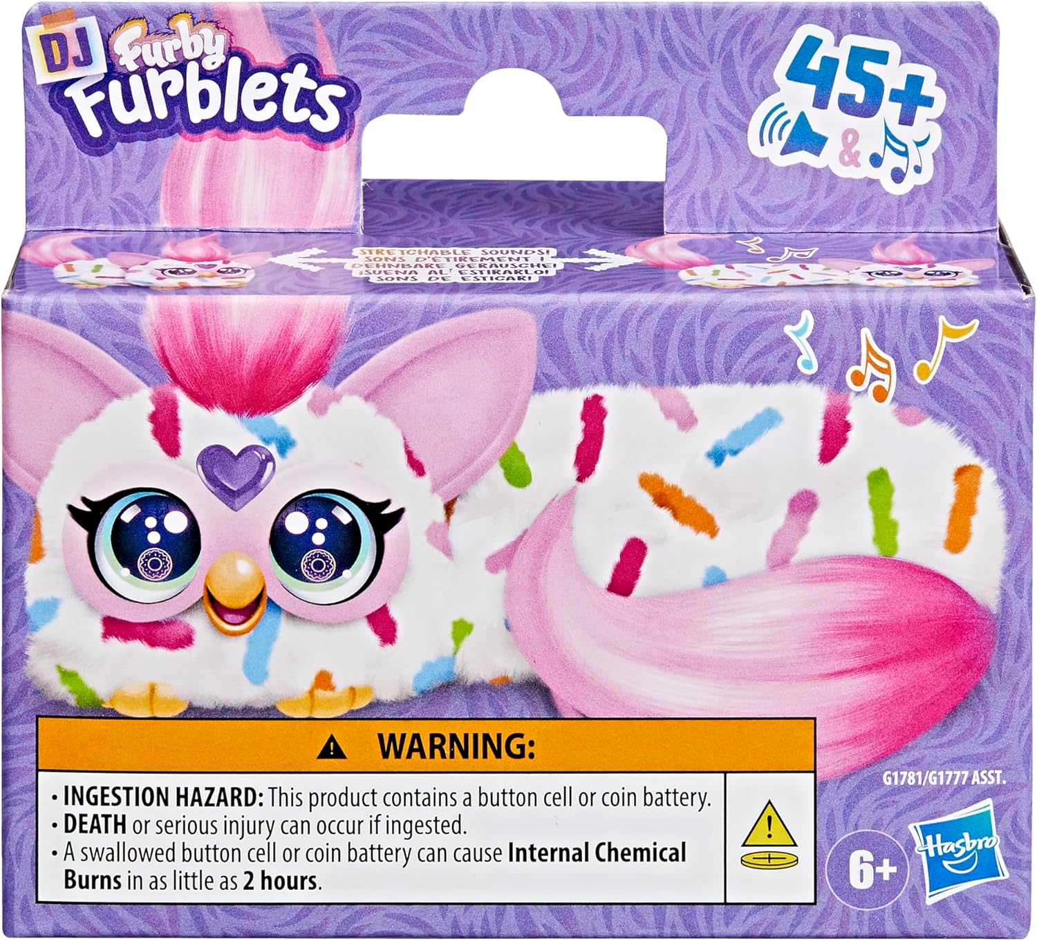 Furby DJ Furblets Berry-Cup-Cake [Rayas]