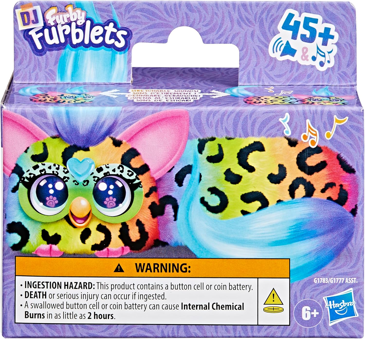 Furby DJ Furblets Rain-bow-kat [Arcoíris]