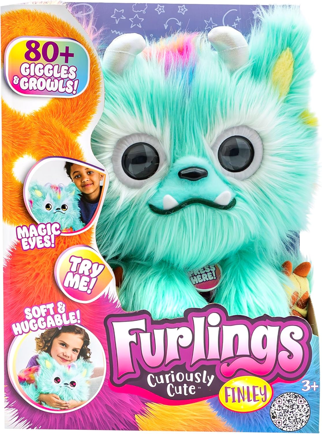 Furlings Curiously Cute peluche interactivo Finley - vista alternativa