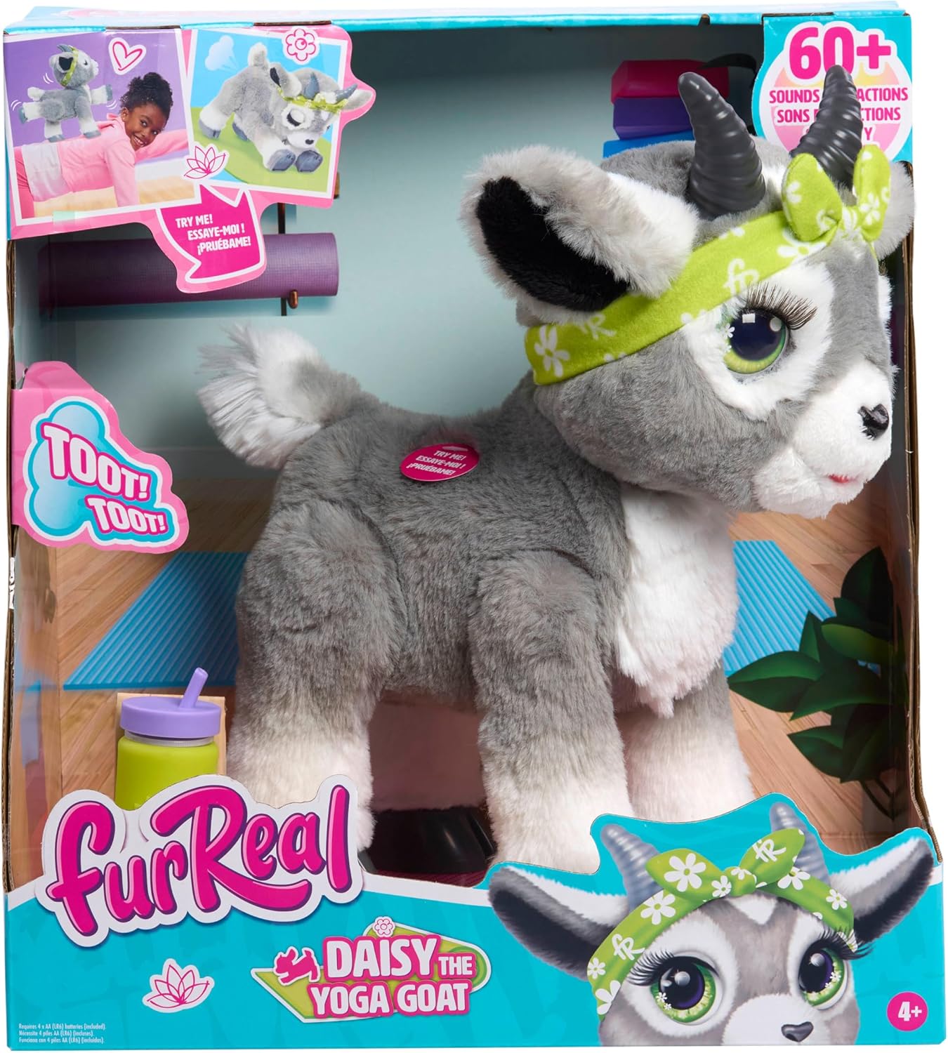 Furreal Daisy la Cabrita que hace yoga - vista alternativa