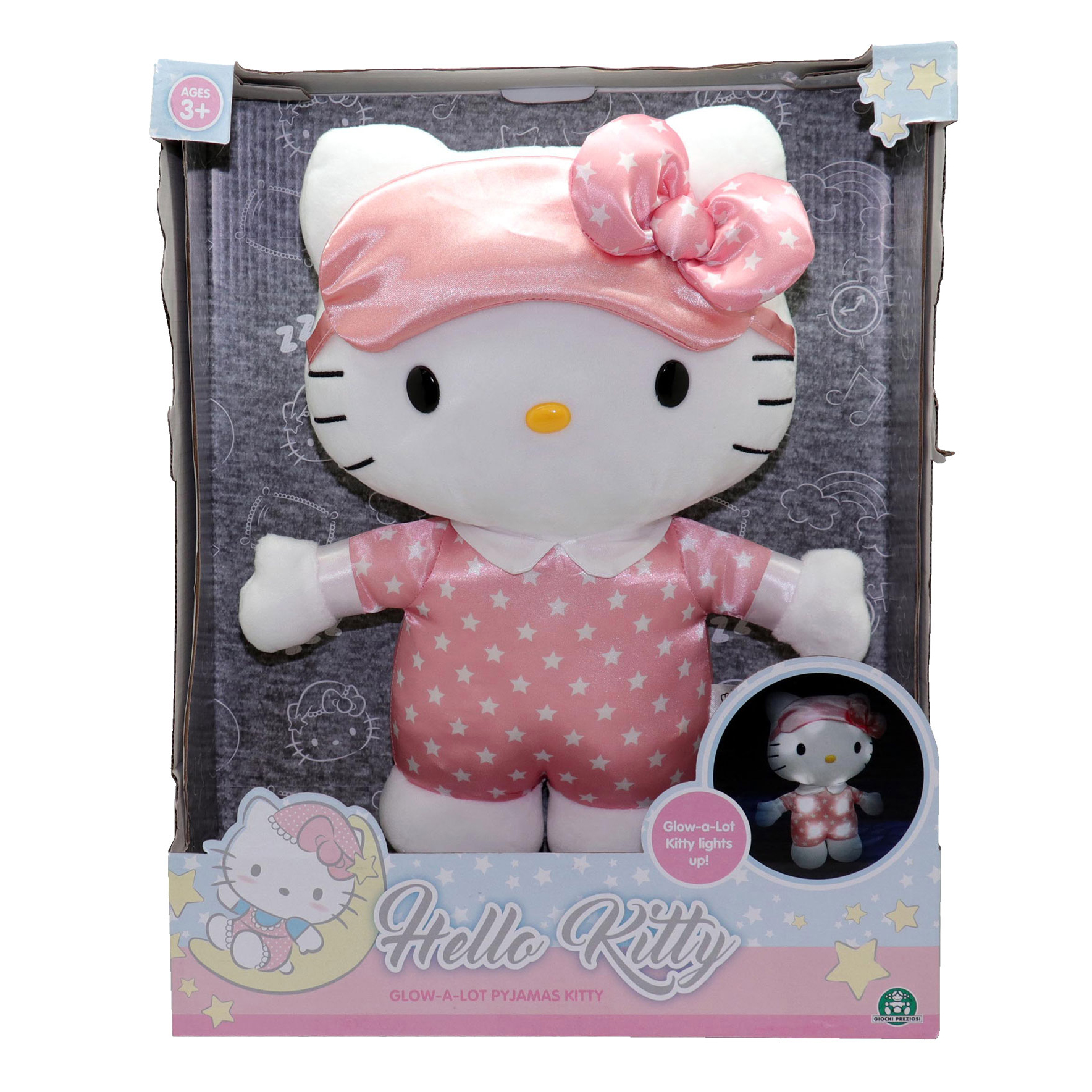 Peluche de Hello Kitty en pijamas con luces - vista alternativa