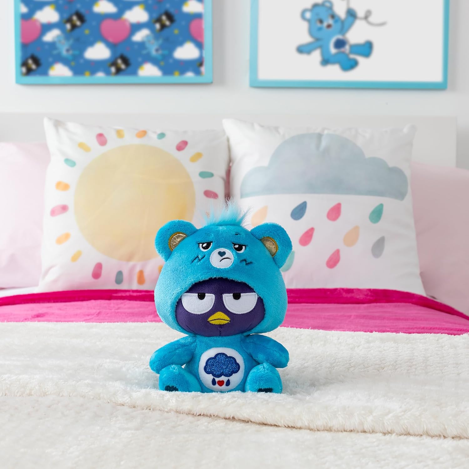 Hello Kitty peluche de Badtz Maru como Grumpy - vista alternativa