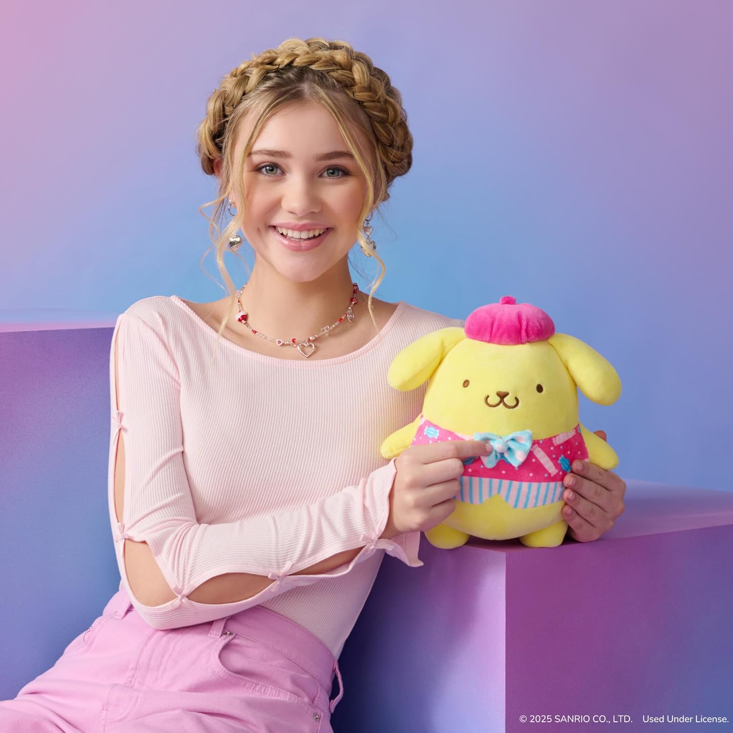 Hello Kitty y amigos Candy Wonderland peluche Pompompurin - vista alternativa