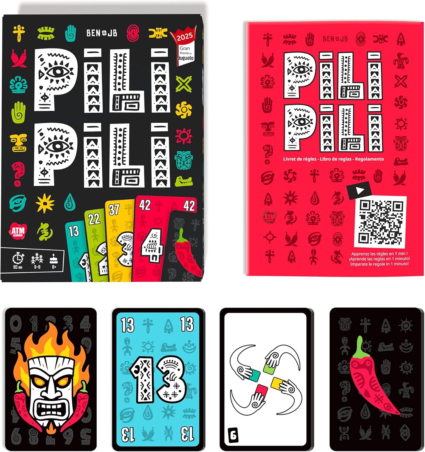 Juego de Mesa Pili Pili - vista alternativa