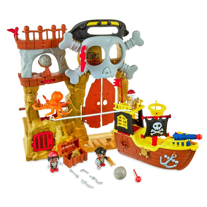 Isla Pirata con barco, figuras y accesorios Kid Connection PLAYSETS