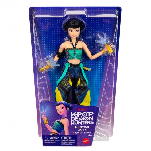 Muñeca Huntrx Zoey K-Pop Demon Hunters JRN37 - vista alternativa