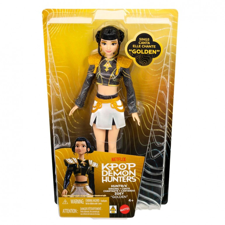 Muñeca Zoey cantante K-Pop Demon Hunters JRN42 - vista alternativa