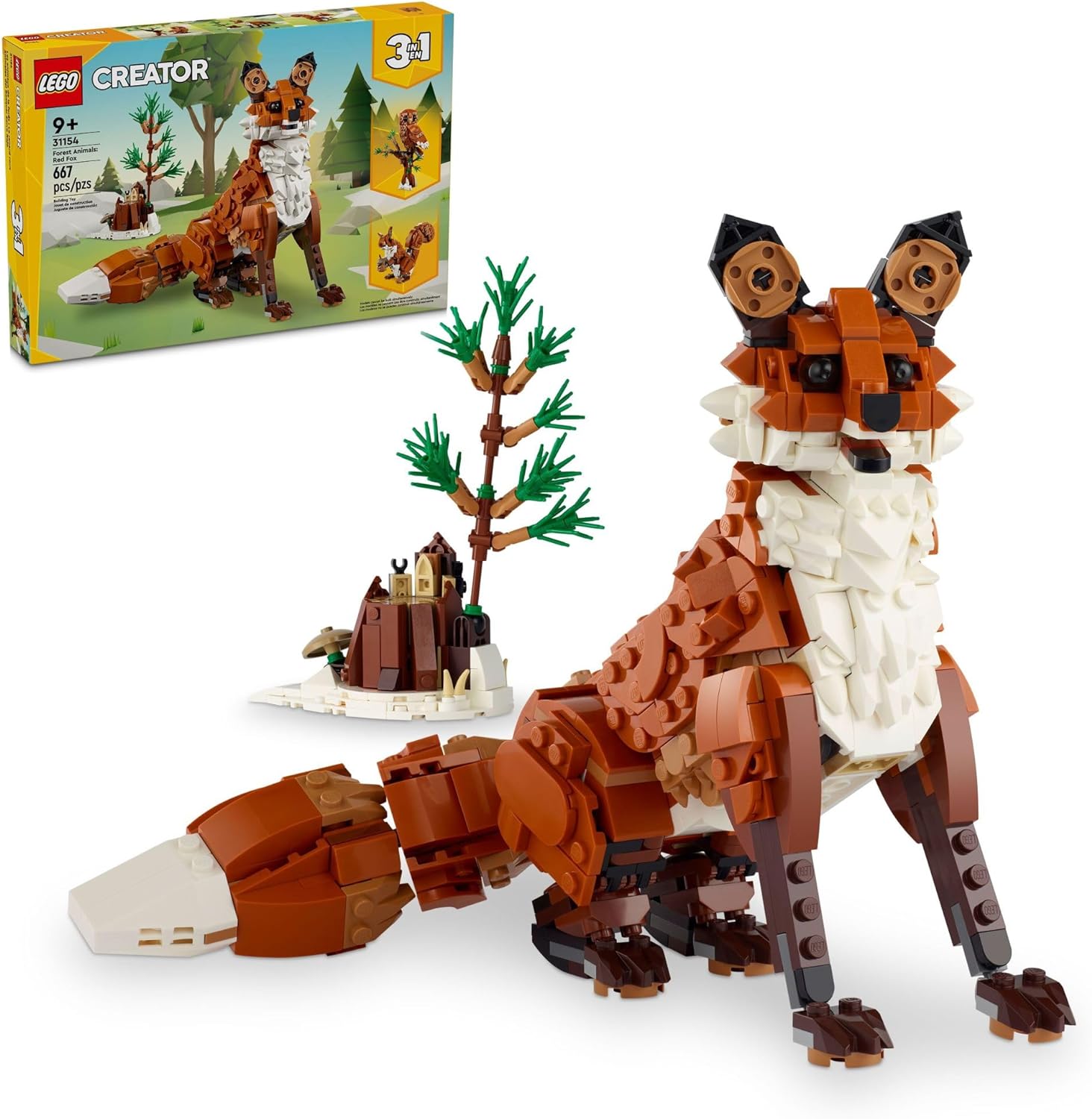 LEGO Creator Animales del Bosque 3-en-1 31154
