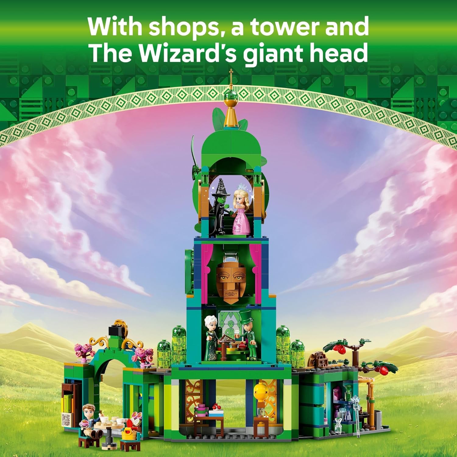 LEGO Wicked Set Bienvenidos a la Ciudad Esmeralda 75684 - vista alternativa
