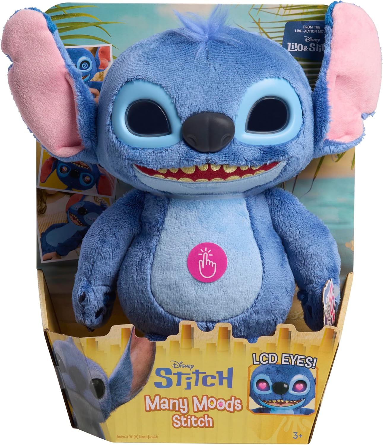 Peluche de Stitch interactivo de la película 2025 - vista alternativa