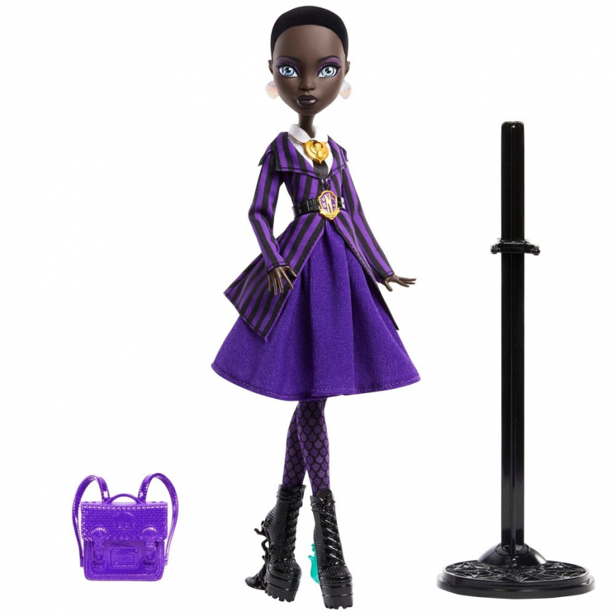 Monster High muñeca Bianca Barclay Netflix Merlina JDR71 - imagen adicional